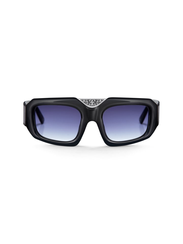 Sonnenbrille Blake in silber, schwarz