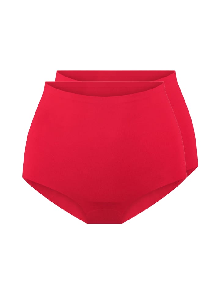 DAILY 2er-Pack Taillenslips Rot