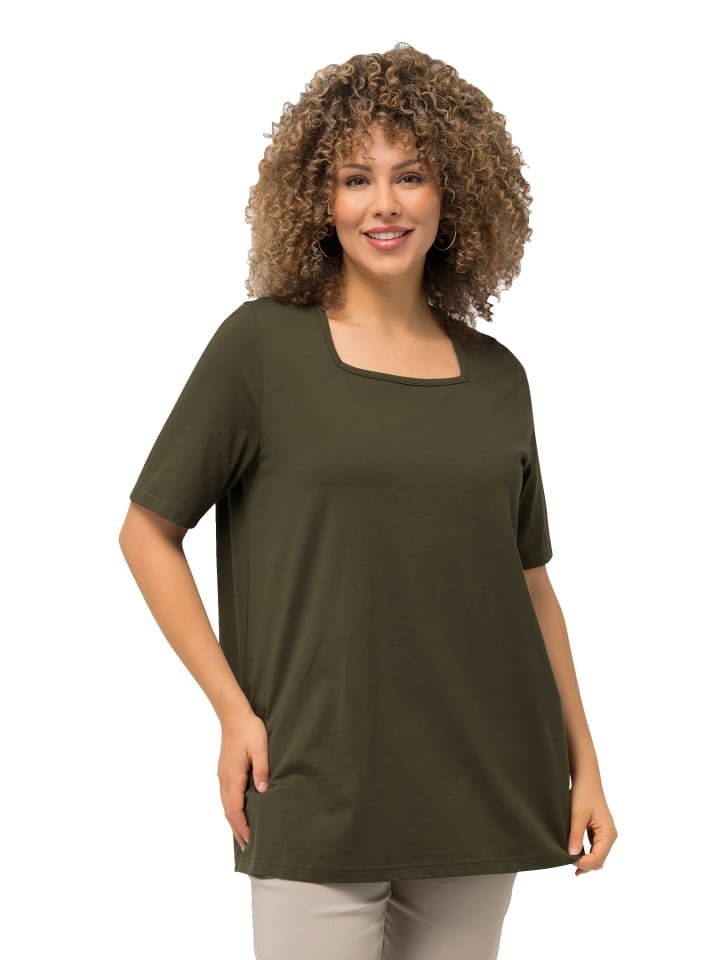Shirt in waldgrün