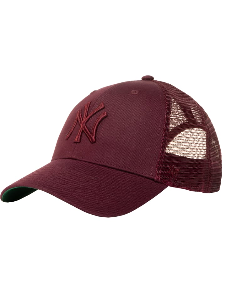 47 Brand MLB New York Yankees Branson Cap in Dunkelrot