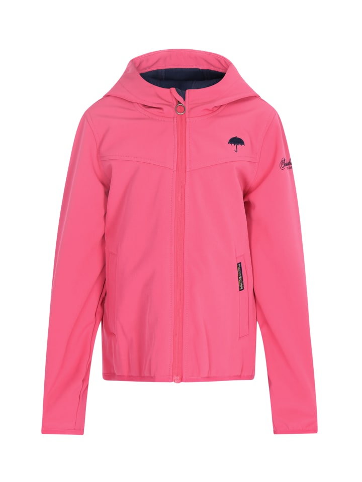 Mädchen (Kids) Softshellblouson in Himbeerpink