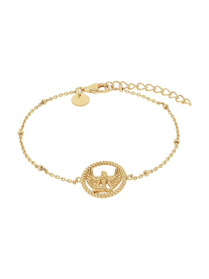Armband Silber 925, gelbvergoldet in Gold
