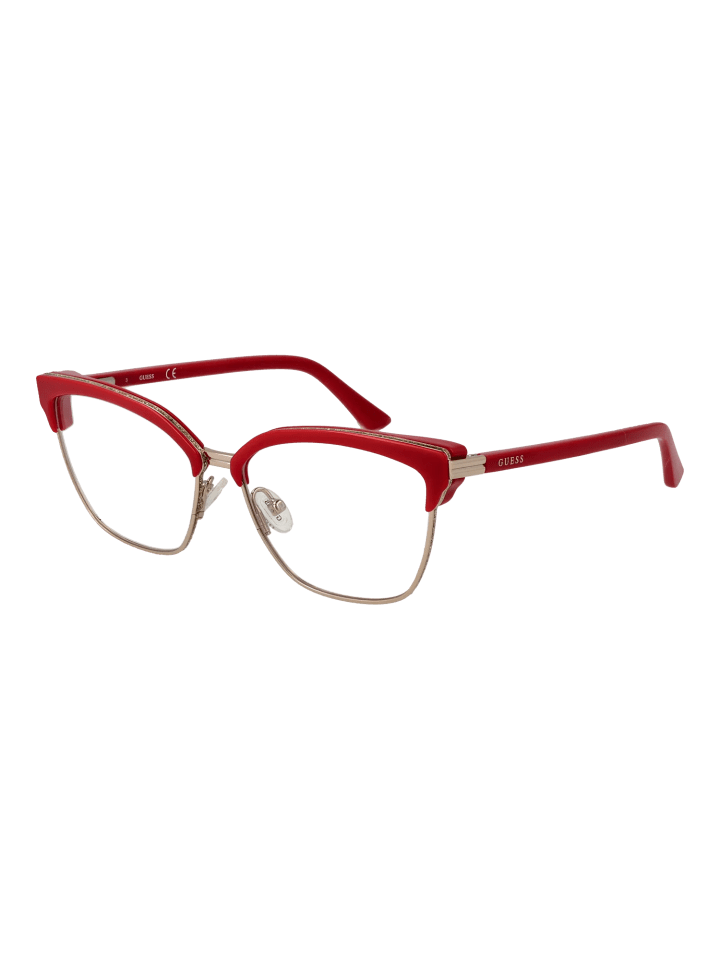 Damen Optische Fassungen Browline Rot