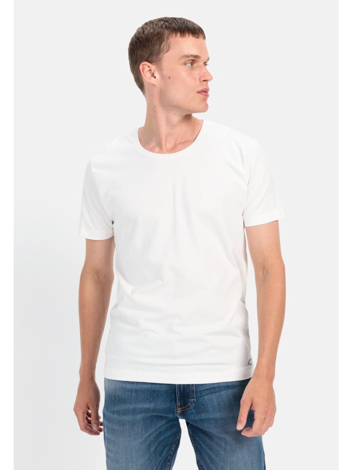 Unterhemd/-shirt im 3er-Pack in Wollweiß