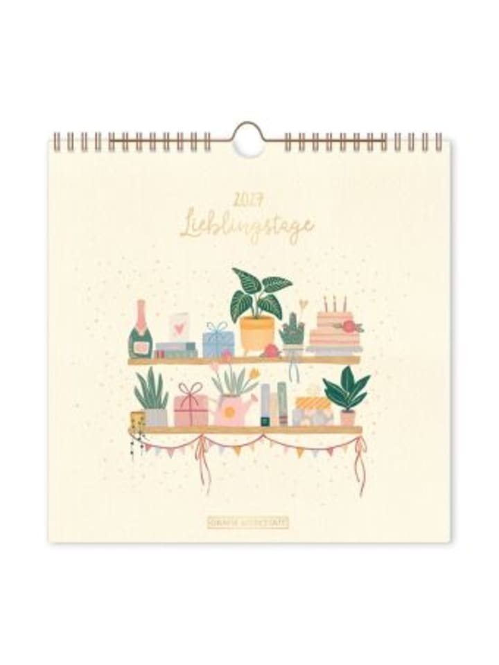 Kalender - Wandkalender quadratisch 2027 Lieblingstage
