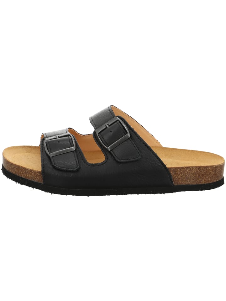 Pantolette in schwarz