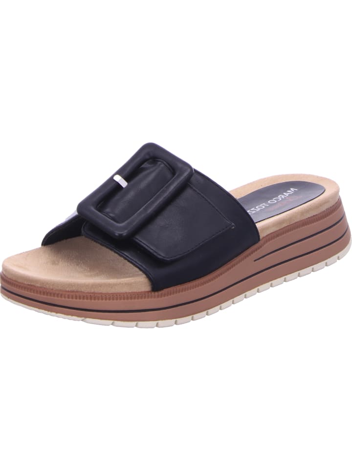 Pantolette in schwarz