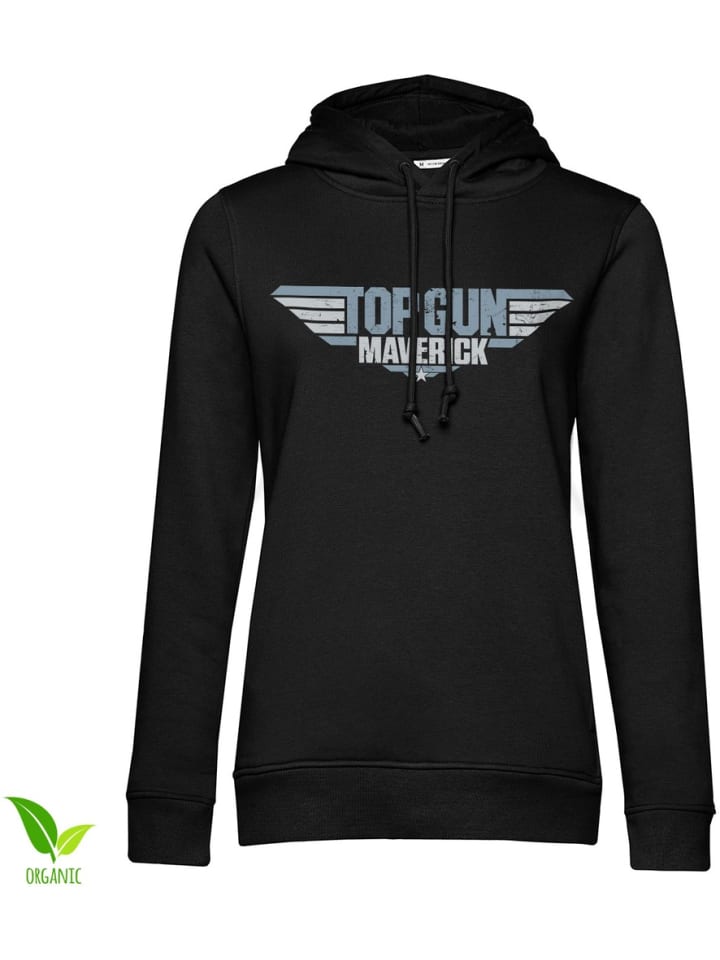 Hoodie in Schwarz