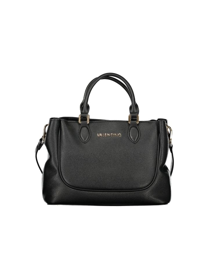 Schwarz Damen Tasche aus Polyurethan