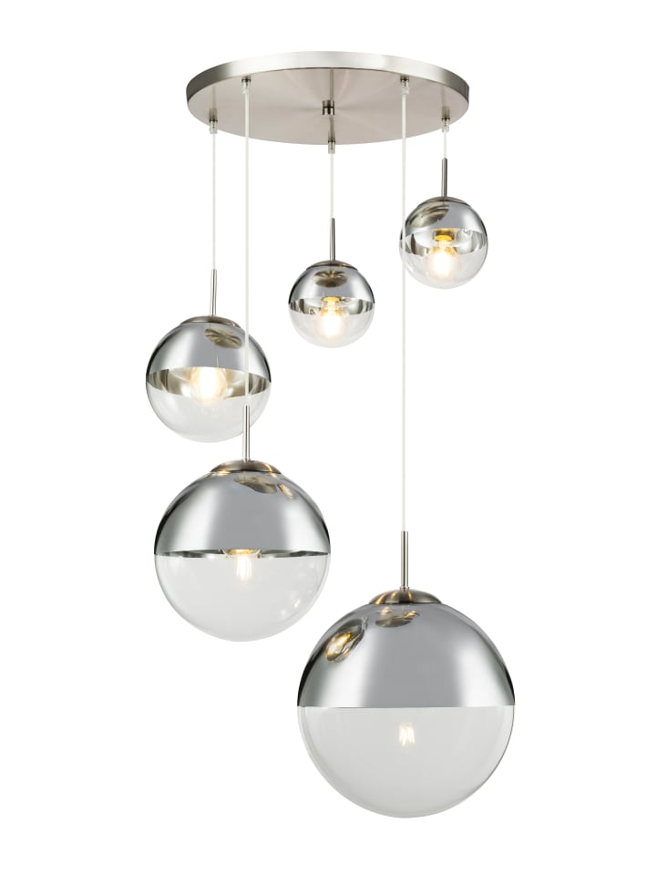 Hängeleuchte "VARUS" in silver
