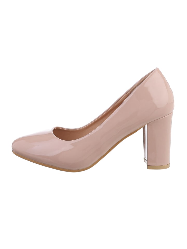 Pump in Apricot
