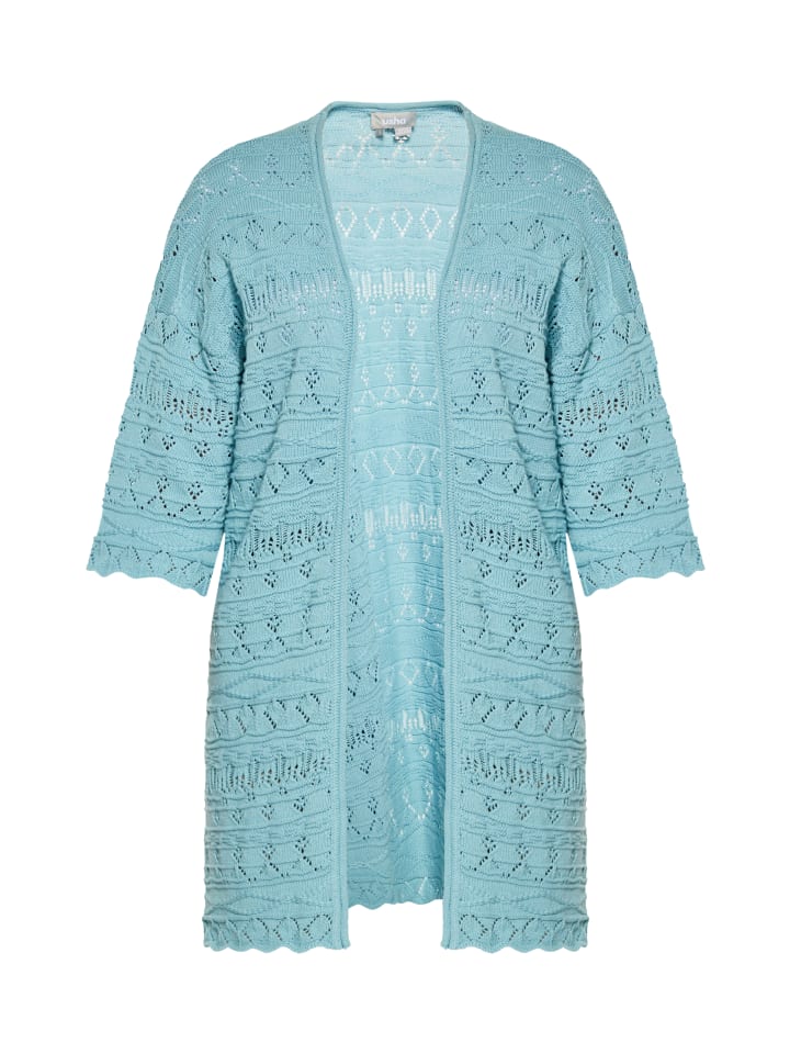 Damen Cardigan in Aqua