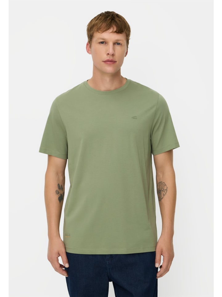 fleXXXactive© T-Shirt mit 4-Wege-Stretch in Blattgrün