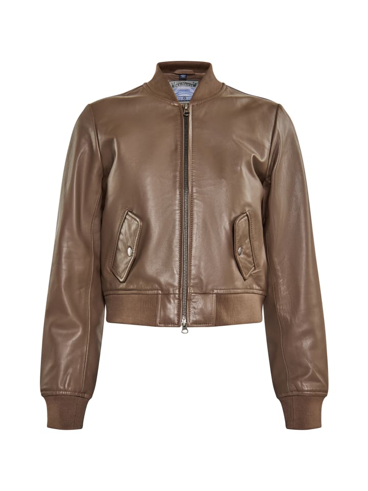 Damen Jacke in Taupe