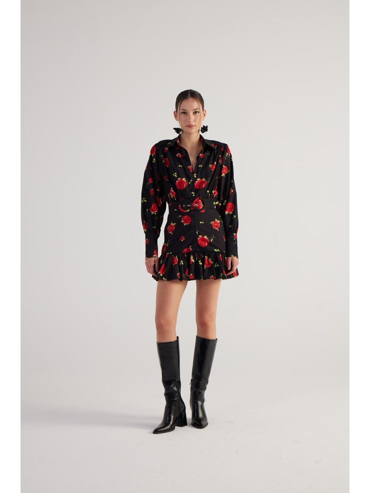 Kleid in Schwarz
