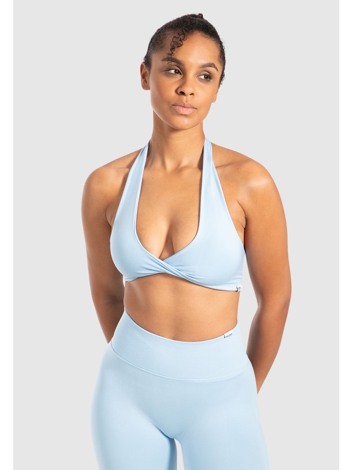 Sport BH Myrah Twisted in Hellblau