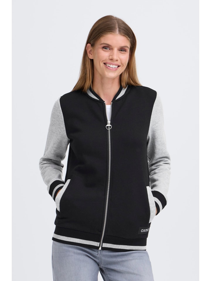 Zip-Jacke OXOnana in Schwarz