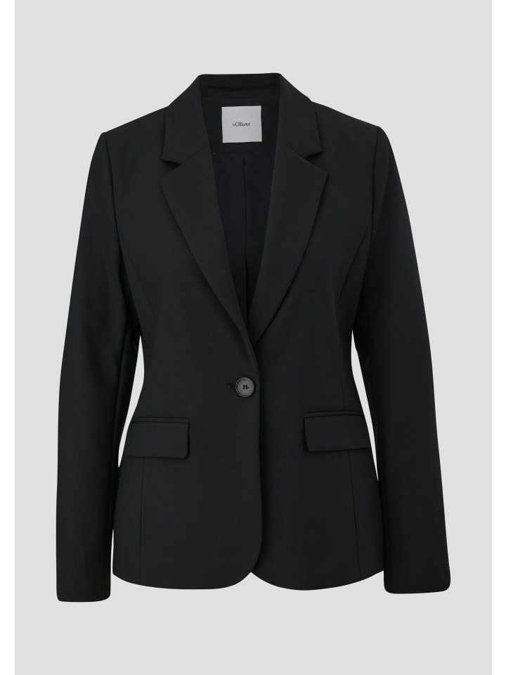 Indoor-Blazer in 9999_schwarz