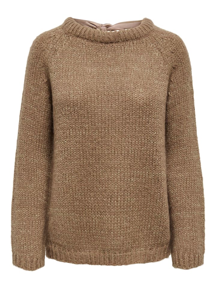 Strickpullover in Cocoa Créme