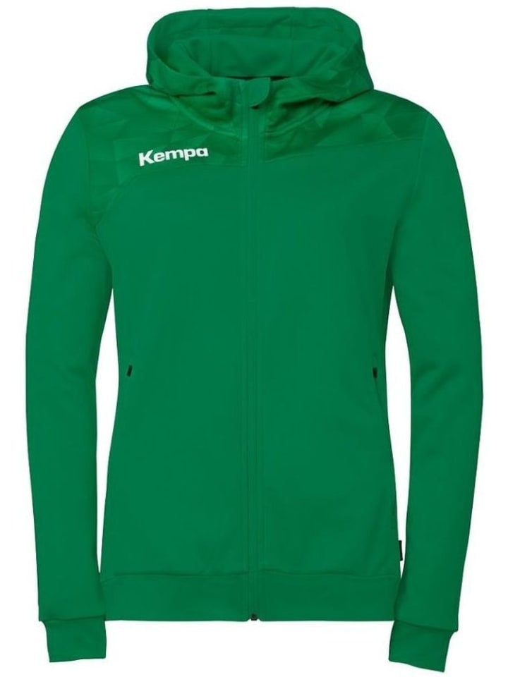 Trainingsjacke "Athletics 29 Kapuzenjacke Damen" in Grün