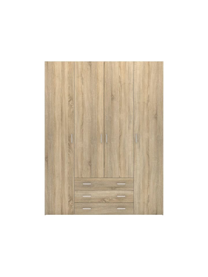 Kleiderschrank Spell Eiche Dekor 154 x 50 cm