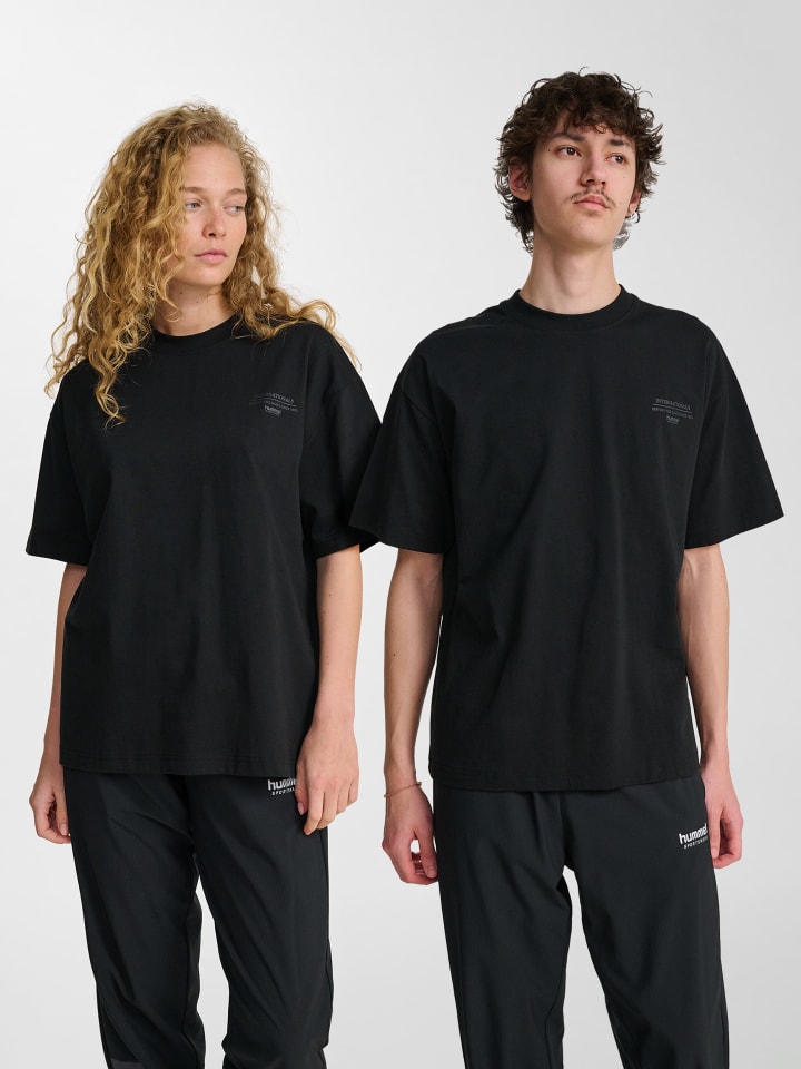 T-Shirt Hmlloose Erwachsene in BLACK