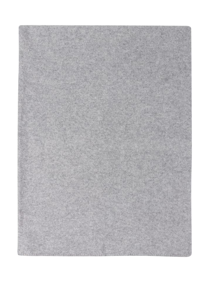 Kaschmirschal in light grey melange