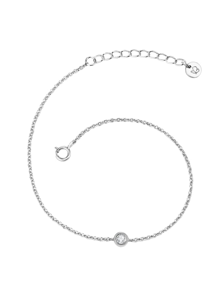 Armband aus Sterling Silber mit Topas in silber
