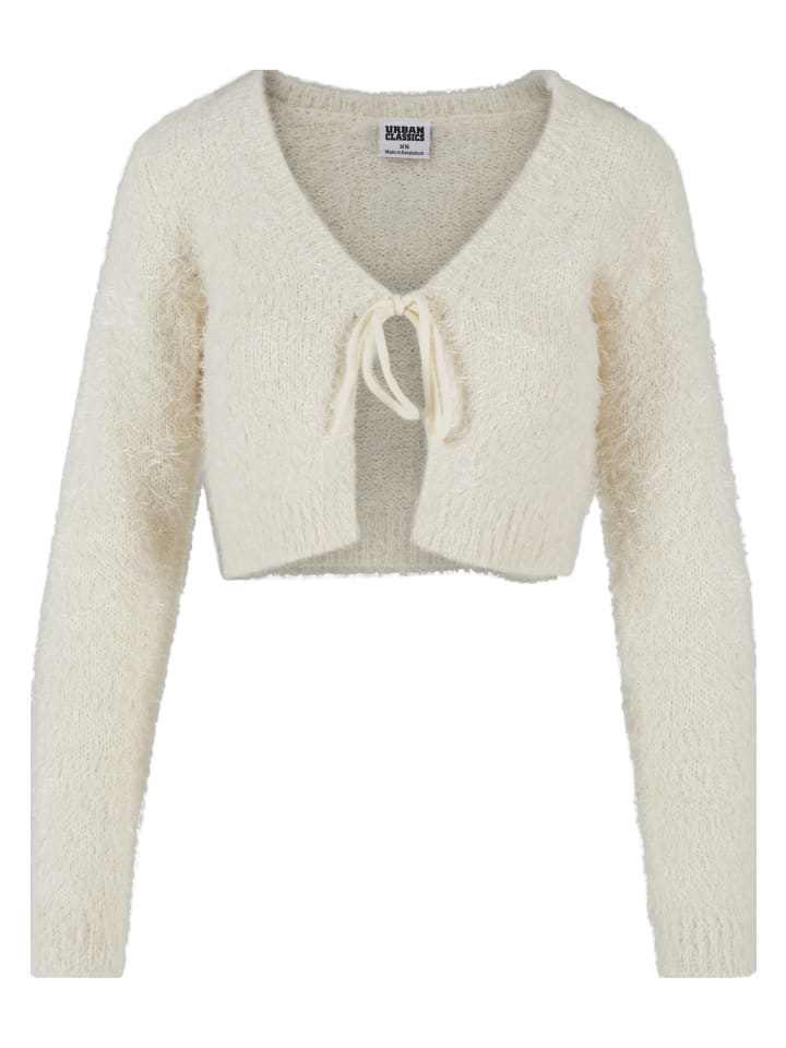 Cardigan in whitesand
