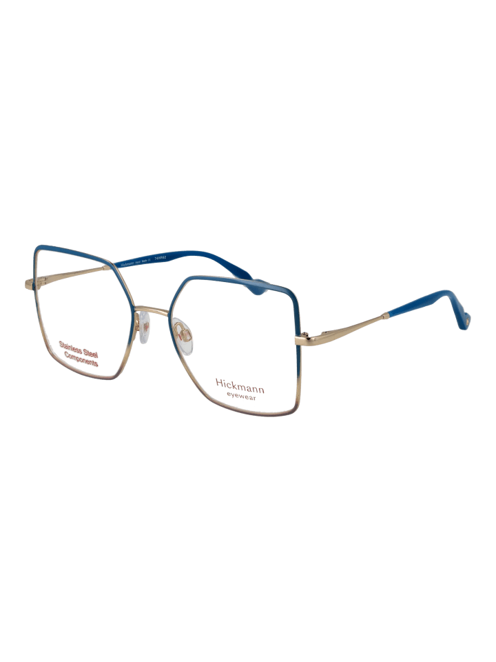Damen Optische Fassungen Quadrat Blau