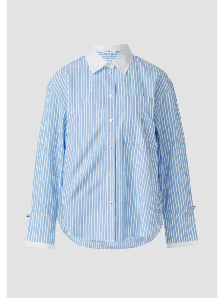 Bluse in 51G1_arktisblau