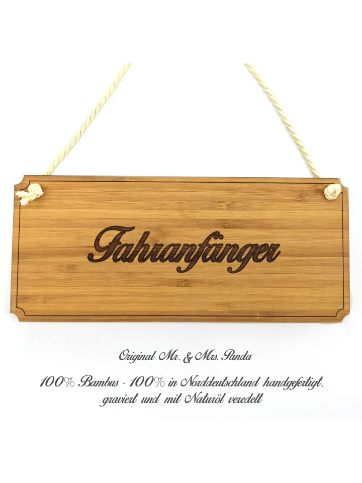 Schild Fahranfänger mit Spruch in Keine Angabe