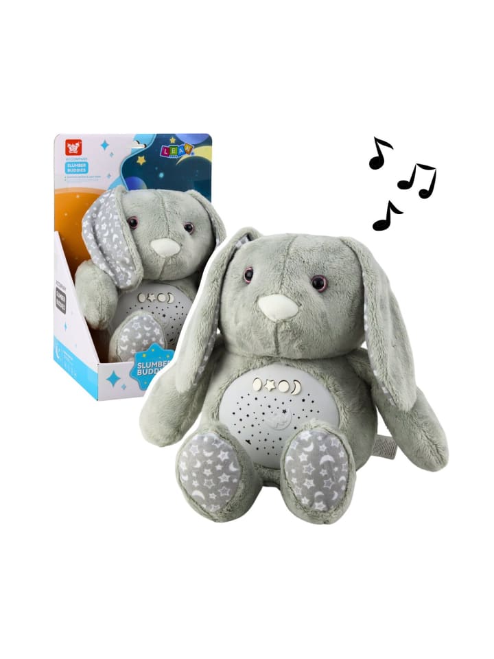 Plüschhase Schlafender Kuscheltier Projektor Sound Geräusch