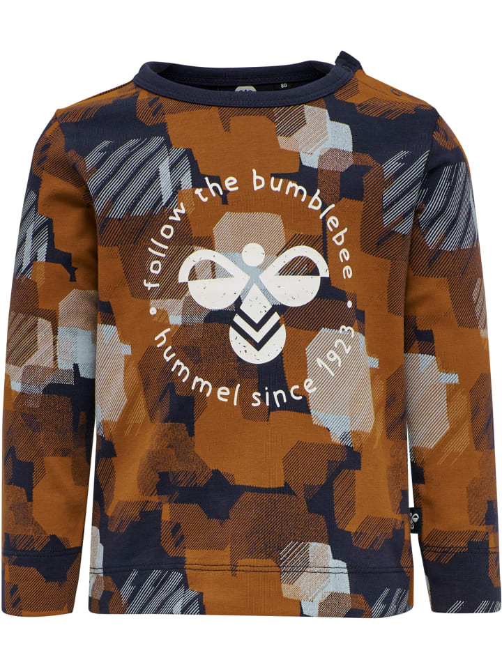 T-Shirt Hmlbuddy Lebensstil Jungen in BLACK IRIS