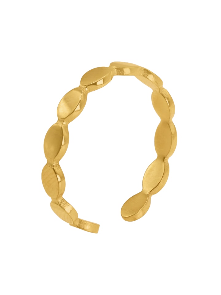 schlichter Ring Damen Numis goldfarben in goldfarben