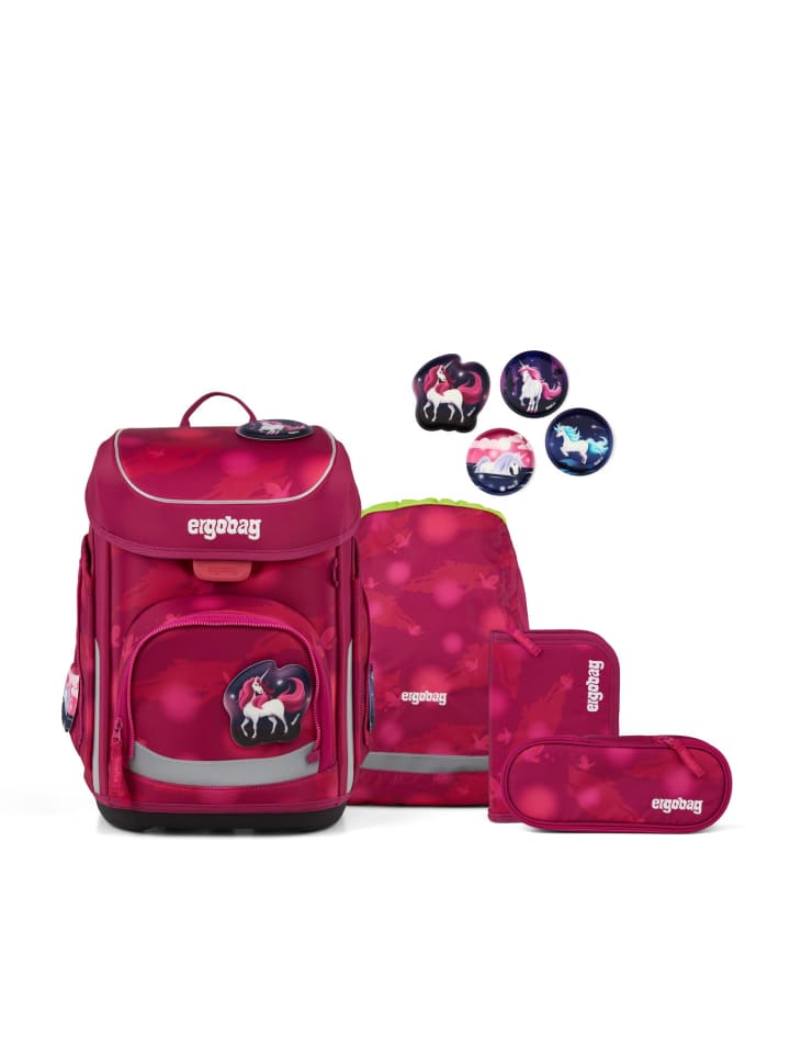 ergobag cubo Schulranzen-Set MondzauBär
