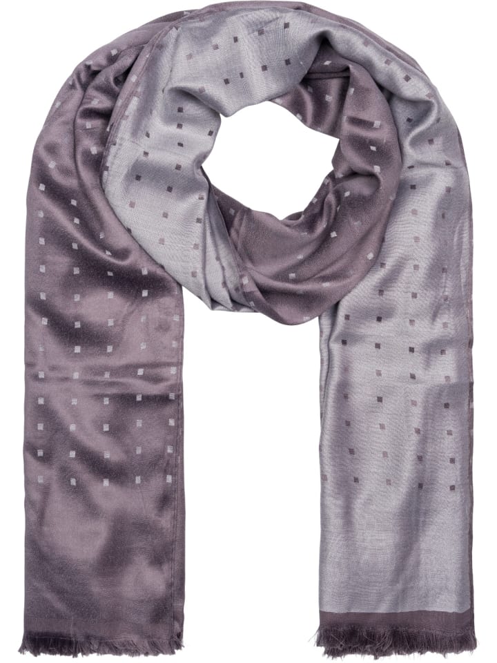 Schal in Taupe-Grau