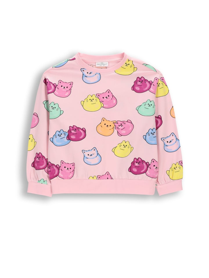 Langarmshirt in rosa