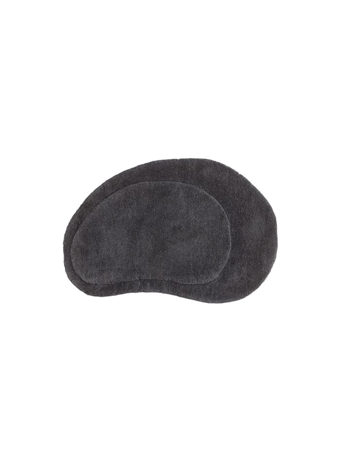 Badematte Sten Dunkel Grau 50 x 75 cm