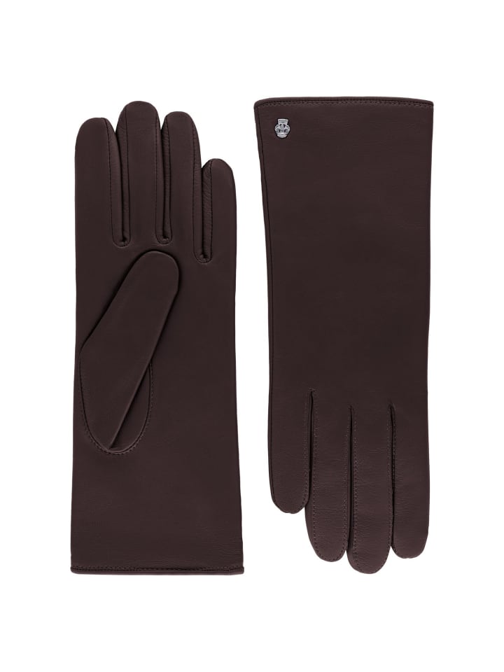 Handschuh in braun