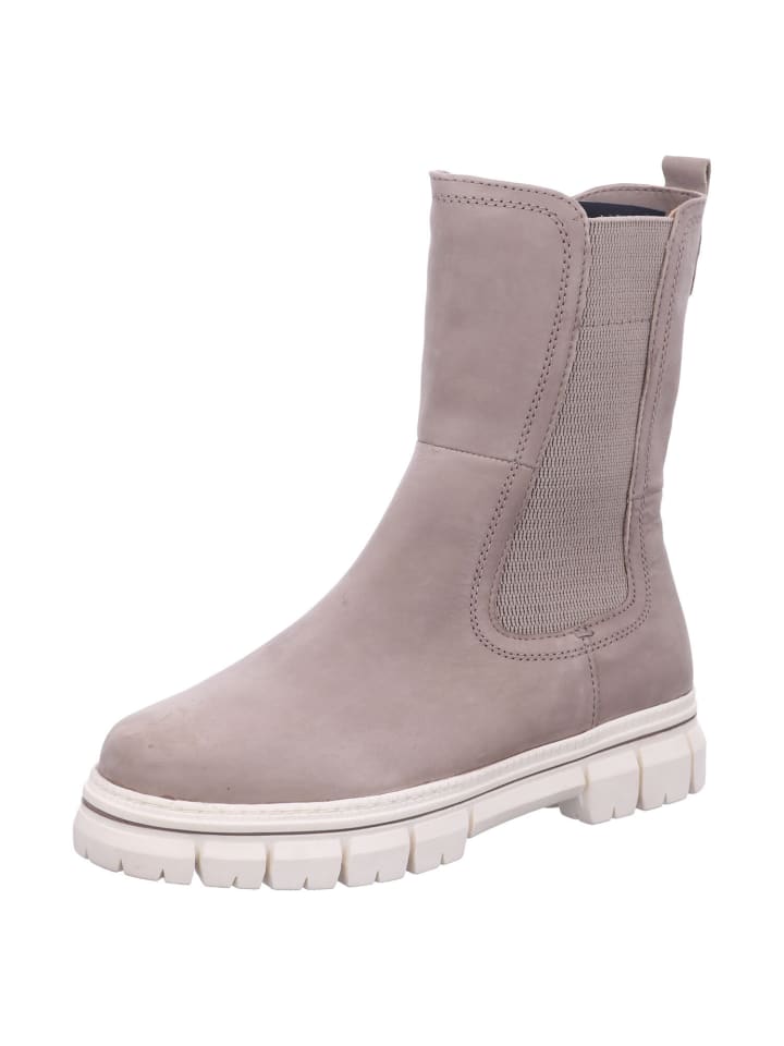 Damen Stiefel/Boots ungefüttert in Beige