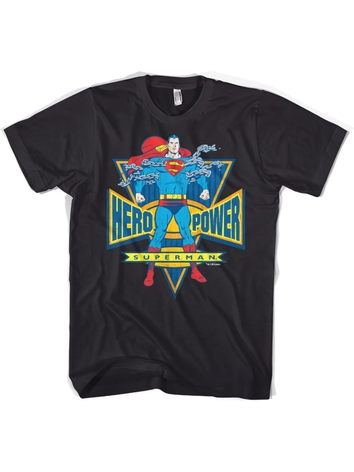 T-Shirt in Schwarz