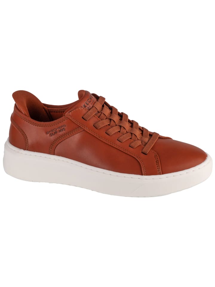 Skechers Slip-Ins: Court Break - Suit Sneaker in Braun