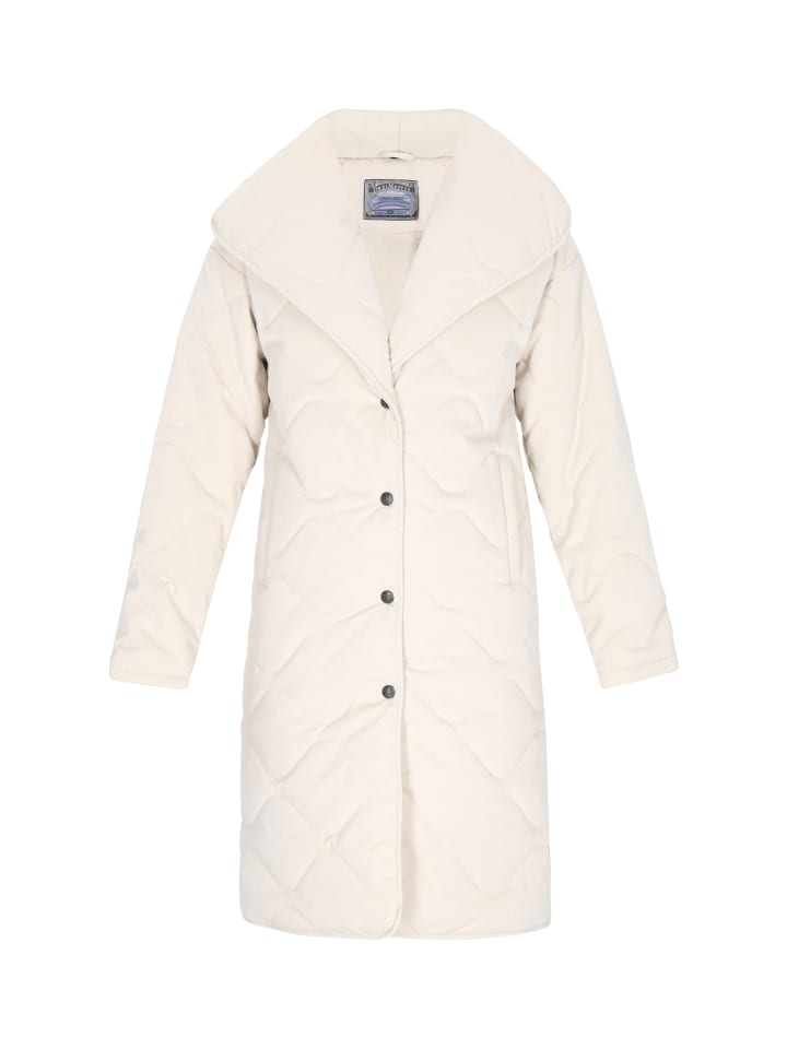 Women Coat in cream