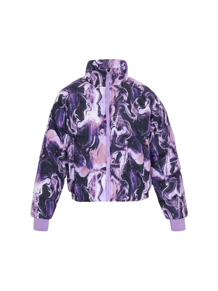 Women Jacket in purple multicolor