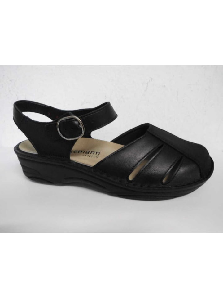 Sandalette in schwarz
