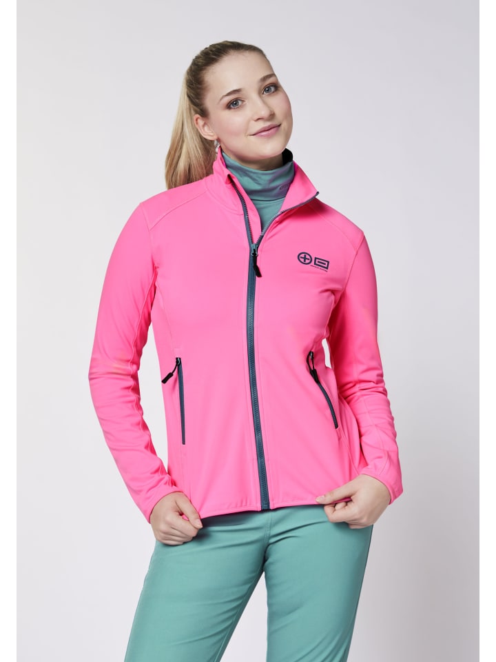 Fleecejacke in Pink