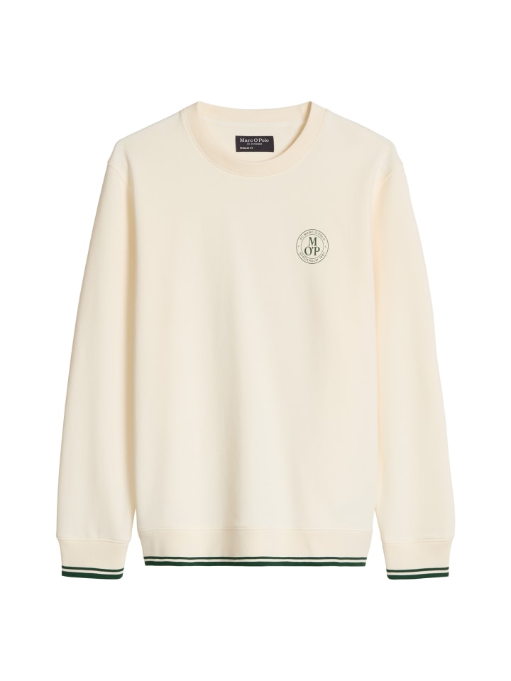 MOP Club '67 Football Sweater in White Cotton