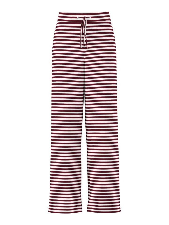 Wide Leg Hose in Tawny Port