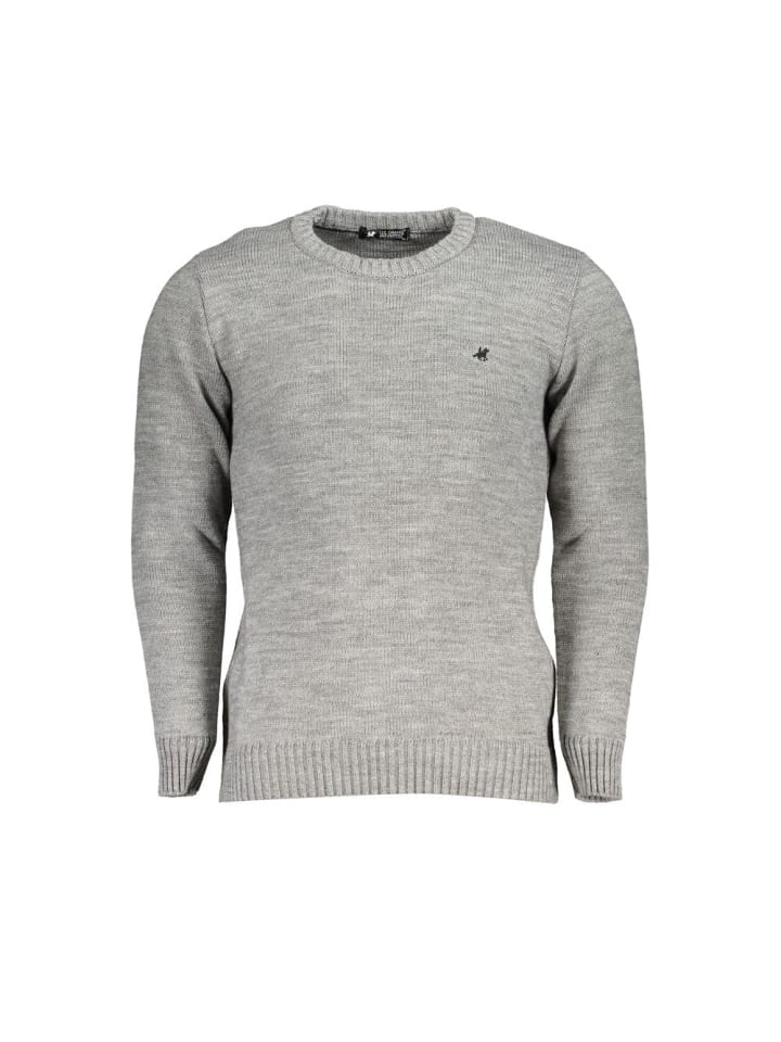 Grau Herren Pullover aus Acryl